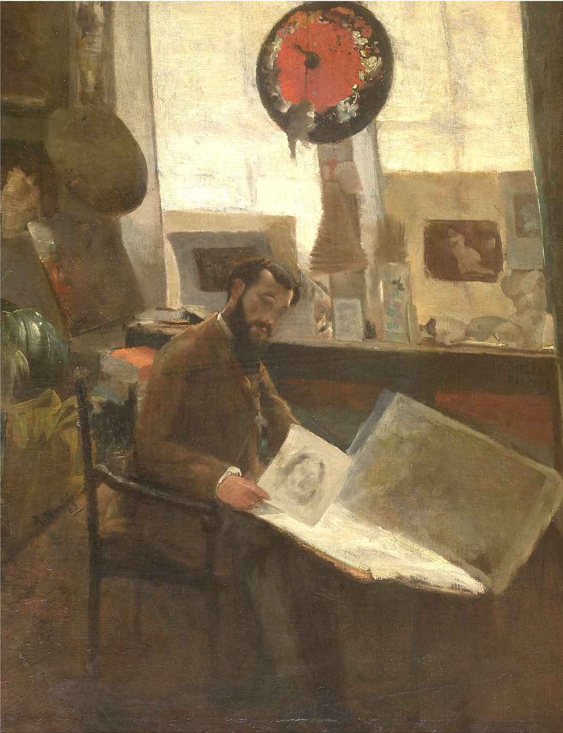 Trabalho de artista: imagem e autoimagem (1826-1929)